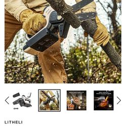 Brand New Cordless Brushless Chainsaw 20v Battery