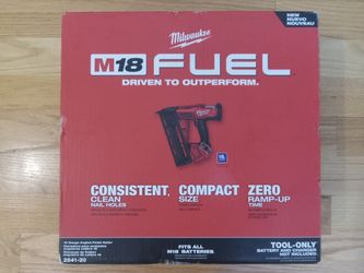 Milwaukee M18 Fuel 16GA Finish Nailer 