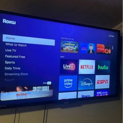 55” Phillips 4k/hd /dolby Audio Comes W Tv Mount