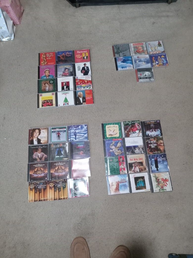 Lot Of 43 Misc Used Christmas Music CDs