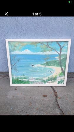 “Lagoon” Oil Painting, Local Artist