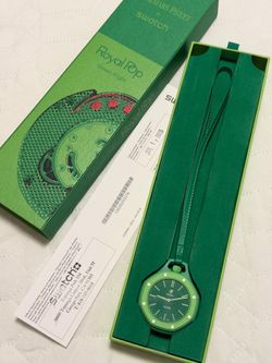 AP x Swatch Royal Pop watch collab
