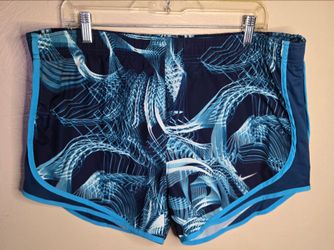 Ladies Nike Dri-Fit Running Shorts Suze Large Tempo Chemistry Sz Large