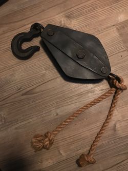 Rustic hook decor