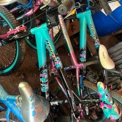 2 bikes are new. It's a little clean