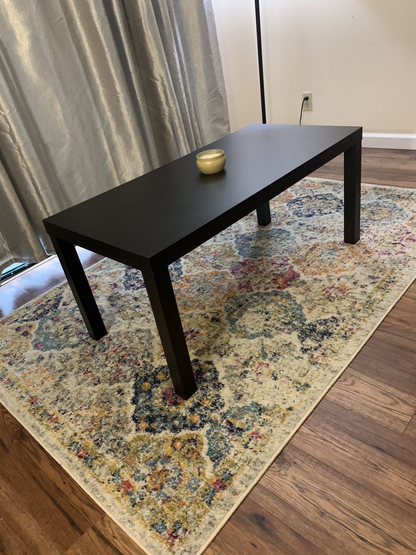 Modern Coffee Table, Dark Espresso