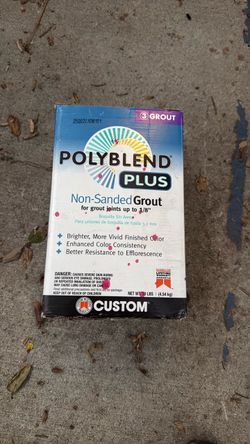 Non-sanded Grout box