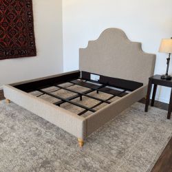 King Size Upholstered Bed - Delivery available
