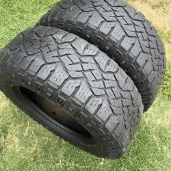 265/65R17 GoodYear Duratrac Tire pair (Only 2)