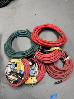 Lot of 5 Air Hoses