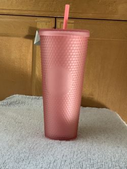 Starbucks 2022 Valentine's Soft Touch Pink Studded Venti (24 oz.) Tumbler