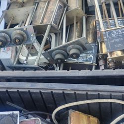 3 Crates Small Motores And Stuff