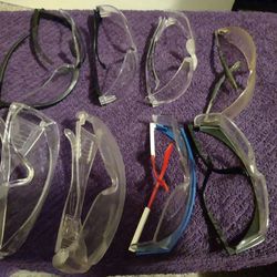 Nemesis, I Panther And Six Other Assorted Brand Safety Goggles/Glasses