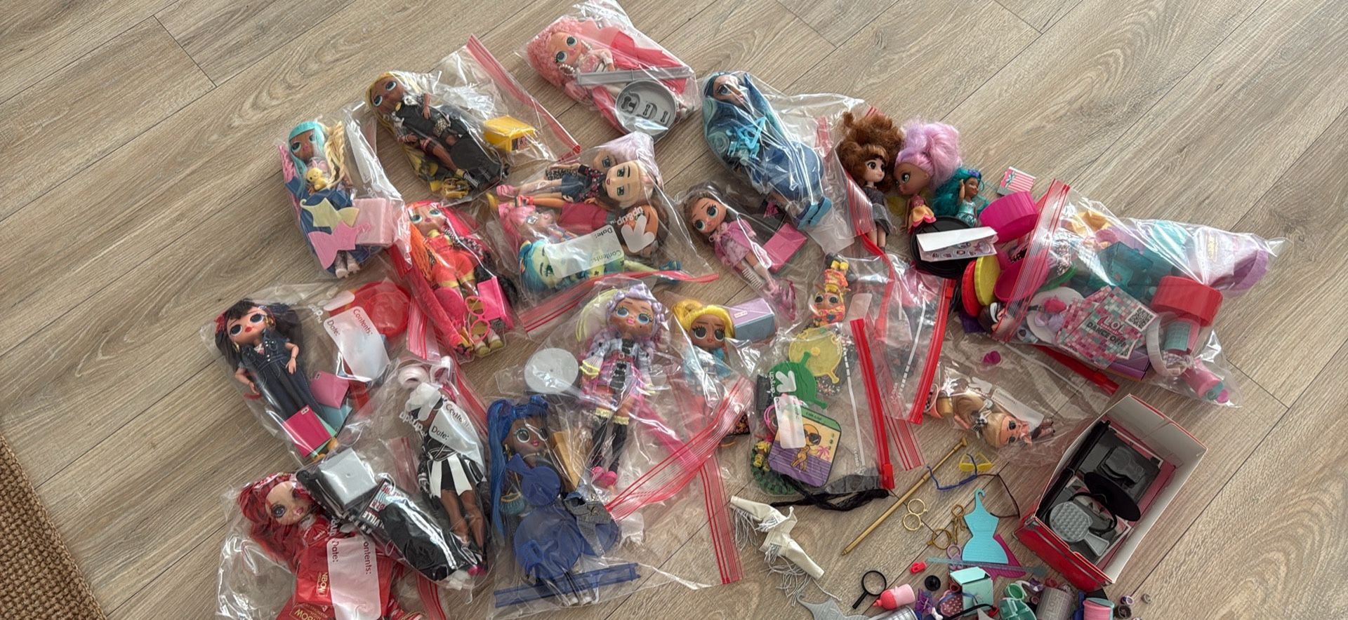 Dolls, Lot Of 24 Rainbow High And LOL