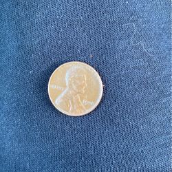 1956 Wheat Penny L Lip Error No Mint Mark 