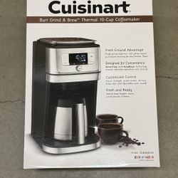 Cuisinart Burr Grind & Brew Thermal 10-Cup Coffeemaker