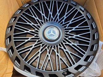 22" New Staggerd floating cap Wheels only for Mercedes Benz