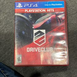 PS4 Drive Club