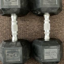 50 Pounds Lbs Dumbbells