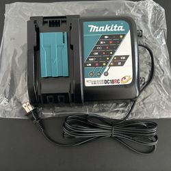 NEW Makita 18-Volt charger DC18RC