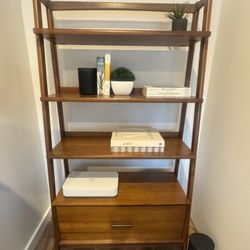 West Elm Mid-Century Bookshelf / Storage Unit – Like New (Retail $700)
