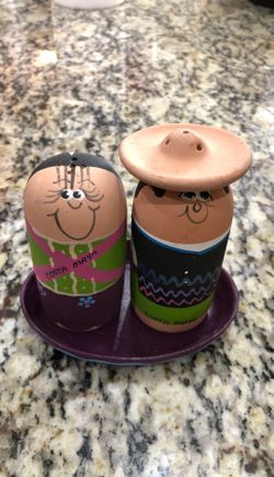 Costa Maya Salt and Pepper shakers
