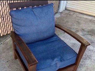 Marina Teak Wood Outdoor Patio Armchair - Durable, Weather-Resistant, Stylish