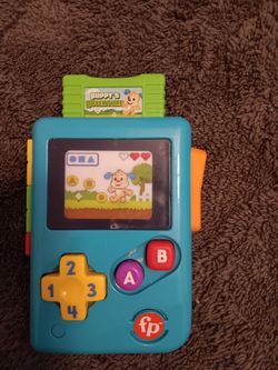 Fisherprice interactive Gameboy type toy