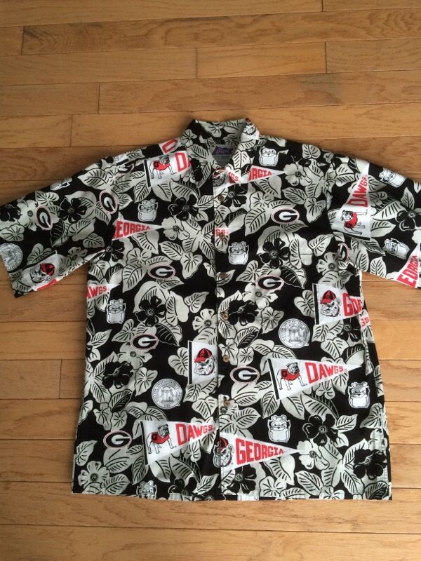 UGA HAWAIIAN SHIRT