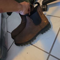 Wolverine Steel Toe Boots Size 9