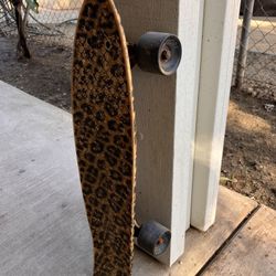 Globe Bantam Graphic ST - Leopard - 6in x 23in - Complete Skateboard