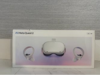 Meta Quest 2 VR Headset 128GB w/ Controllers & Box