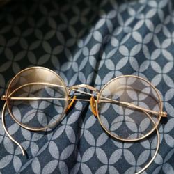 Vintage Silver American Optics Glasses