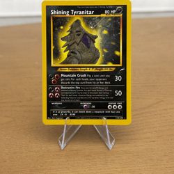 Pokemon Shining Tyranitar 113/105 Holo Rare Neo Destiny WOTC
