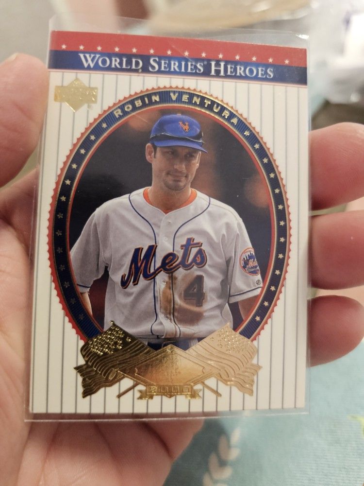 New York Mets 02 Upper Deck World Series Heroes Ventura Orosco Hampton Jaime Cerda Short Print Rookie Baseball Cards