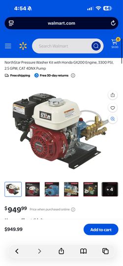 Honda gx200 Pressure washer