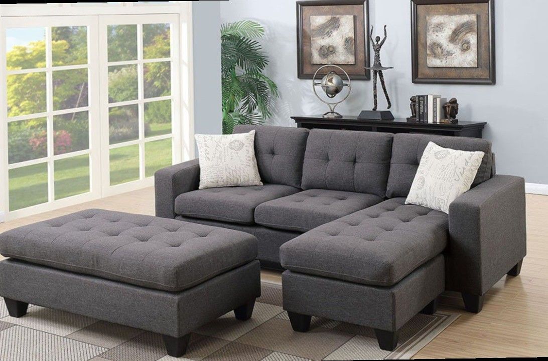 Sectional w/ Ottoman F Furniture