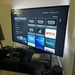 43” Roku Tv In Excellent Condition