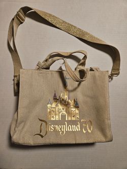 Disneyland 70th anniversary tote bag
