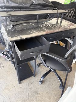 Table and chair for TV or four PlayStation