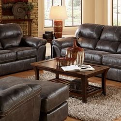 Grant Steel Sofa And Loveseat! 