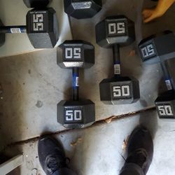 Dumbbells 50lbs