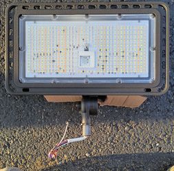 15000 Lumen Select Integrated LED Selectable 5CCT Bronze Dusk to Dawn or Motion Commercial Ground/Wall Flood Light