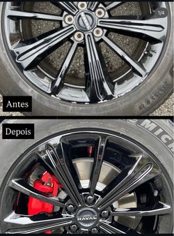 RIM BLACK OUT & CALIPER PAINTING