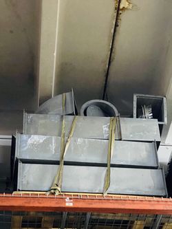 Conducto de Aire Acondicionado Exterior Galvanizado (Air Conditioning duct)