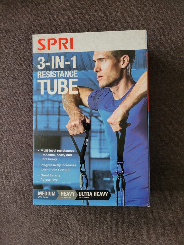 SPRI 3-in-1 Resistance Tube