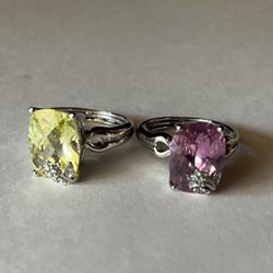 Avon Big Bold Rings $40 For Both 