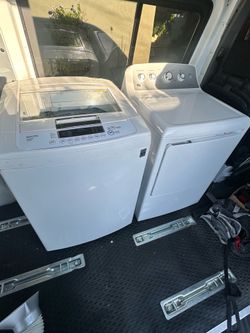 Washer and Gas Dryer