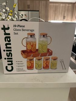 19 piece new beverage set