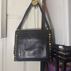 versace leather bag 